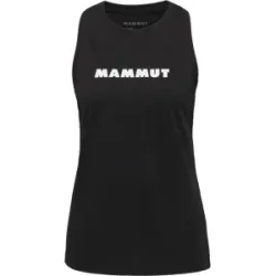 Mammut Baumwoll-Tanktop für jeden Tag Core Tank Top Women Logo Schwarz M