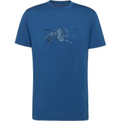 MAMMUT Mountain Fruendenhorn Herren T-Shirt Blau, Herren, Größe: S