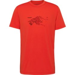Mammut Feuchtigkeitsableitendes T-Shirt zum Wandern Mountain T-Shirt Men Fruendenhorn Rot XXL