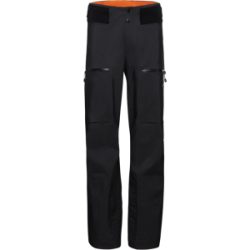 Mammut Freetouring-Hardshellhose für (Gewichts-)Minimalisten Eiger Free Advanced HS Pants Men Schwarz 50 S kurz