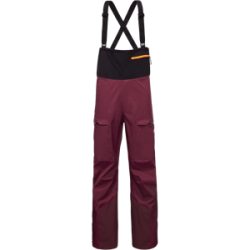 Mammut Bib-Freeride-Hardshellhose mit umweltbewusstem Design Haldigrat HS Bib Pants Men Rot 48