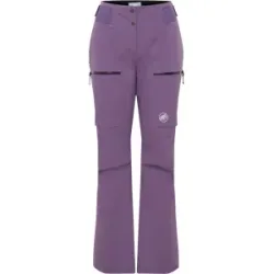Mammut Isolierte All-Mountain-Skihose Stoney HS Thermo Pants Women Lila 38 S kurz