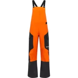 Mammut Strapazierfähige GORE-TEX Pro-Skilatzhose Eiger Free Pro HS Bib Pants Women Orange 42