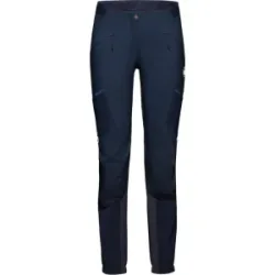 Mammut Hybridhose für Skitouren bei Kälte Aenergy IN Hybrid Pants Women Blau 36