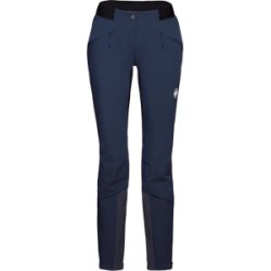 Mammut Minimalismus für rasante Skitouren Aenergy SO Hybrid Pants Women Blau 46 S kurz