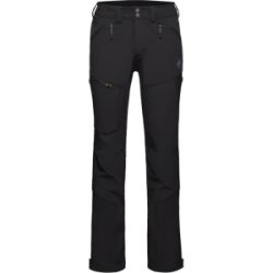 Mammut Bergfeste Softshellhose Zinal Guide SO Hybrid Pants Men Schwarz 52 L lang