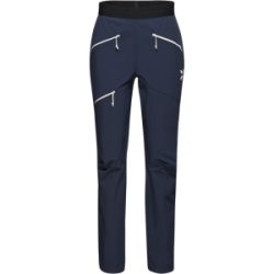 Mammut Leichte Softshellhose für alpine Touren im Sommer Eiger Nordwand Light SO Pants Women Blau 38