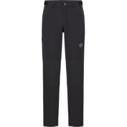 Mammut Multifunktionale Allwetter-Softshell-Wanderhose Runbold Guide SO Pants Men Schwarz 50 L lang