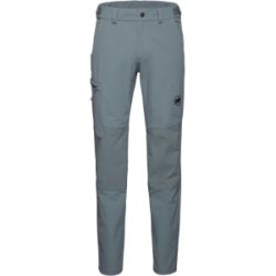 Mammut Multifunktionale Allwetter-Softshell-Wanderhose Runbold Guide SO Pants Men Grau 54 S kurz