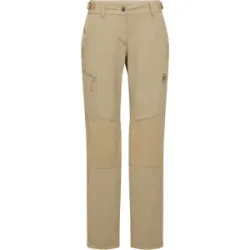 Mammut Multifunktionale Allwetter-Softshell-Wanderhose Runbold Guide SO Pants Women Brown 32