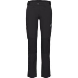 Mammut Multifunktionale Allwetter-Softshell-Wanderhose Runbold Guide SO Pants Women Schwarz 36 S kurz