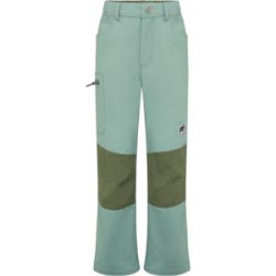 Mammut Multifunktionale, strapazierfähige Softshellhose Taiss SO Pants Grün 140 Kids