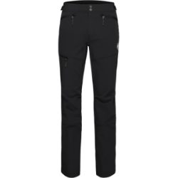 Mammut Strapazierfähige Softshellhose für die Berge Taiss SO Pants Men Schwarz 54 S kurz
