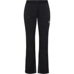 Mammut Atmungsaktive, leichte Skitourenhose Aenergy SO Hybrid Pants Women Schwarz 44