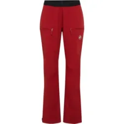 Mammut Atmungsaktive, leichte Skitourenhose Aenergy SO Hybrid Pants Women Rot 46