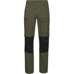 Mammut Unsere strapazierfähigste Zip-Off-Wanderhose Zinal Hybrid Zip Off Pants Men Grün 44