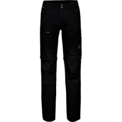 Mammut Unsere strapazierfähigste Zip-Off-Wanderhose Zinal Hybrid Zip Off Pants Men Schwarz 52 S kurz