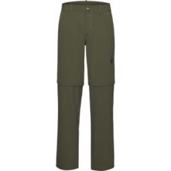 Mammut Zip-off-Wanderhose mit 4-Wege-Stretch Hiking V Zip Off Pants Men Grün 46 S kurz