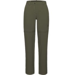 Mammut Zip-off-Wanderhose mit 4-Wege-Stretch Hiking V Zip Off Pants Women Grün 46