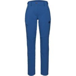 Mammut Multifunktionale Wanderhose mit 4-Wege-Stretch Runbold IV Pants Women Blau 34 S kurz