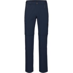 Mammut Vielseitige Zip-off-Wanderhose mit 4-Wege-Stretch Runbold IV Zip Off Pants Men Blau 46 S kurz