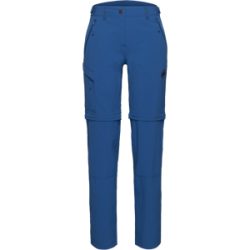 Mammut Vielseitige Zip-off-Wanderhose mit 4-Wege-Stretch Runbold IV Zip Off Pants Women Blau 46 S kurz