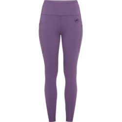 Mammut Dehnbare fleecegefütterte Kletterleggings Crag Winter Tights Women Lila XL