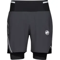 Mammut Funktionelle Trailrunning-Shorts Aenergy TR 2 in 1 Shorts Men Schwarz 44