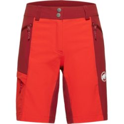 Mammut Leichte, strapazierfähige Performance-Wandershorts Ducan Shorts Women Rot 32