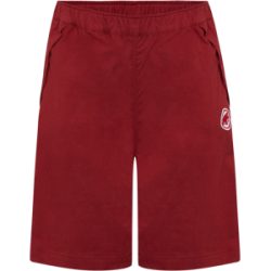 Mammut Atmungsaktive mittellange Klettershorts Crag Climbing Shorts Midi Rot 116