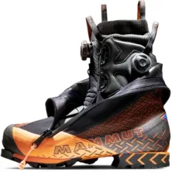 Mammut Steigeisen-kompatibler Expeditionsstiefel Nordwand 6000 High Schwarz 41 1/3