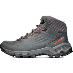 Mammut Klassischer Wanderstiefel aus Leder Nova IV Mid LTH Women Schwarz 38
