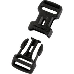 Mammut Ersatz-Steckschnalle Dual Adjust Side Squeeze Buckle 38mm Schwarz 38 mm
