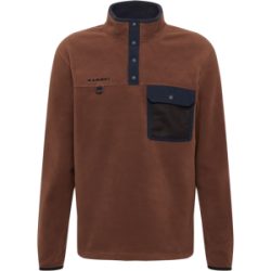 Mammut Vielseitiges Outdoor-Fleeceoberteil Moonstone Light ML Hybrid Pull Brown S