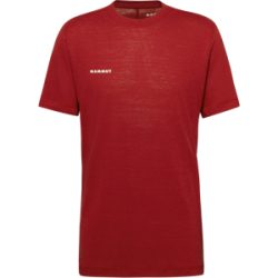 Mammut Leichtes T-Shirt mit Naturfasern zum Klettern Massone Light T-Shirt Men Rot XXL