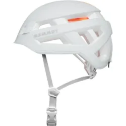 Mammut Leichter Kletterhelm mit Kevlarverstärkungen Crag Sender Helmet Weiß 56-61cm