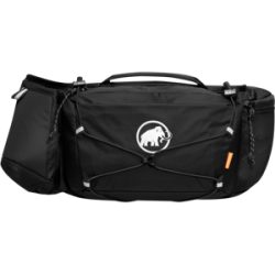 Mammut Weich gepolsterte Hüfttasche mit Flaschenhalter Lithium Waistpack Schwarz 3 L