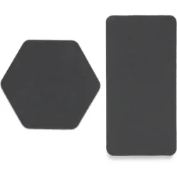 Mammut Selbstklebende, robuste Reparaturflicken Repair Patch Kit Schwarz one size