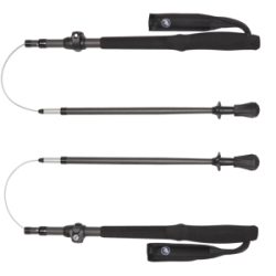 MAMMUT Aenergy Ultra Vario Carbon Wanderstock Schwarz, Herren, Größe: 1