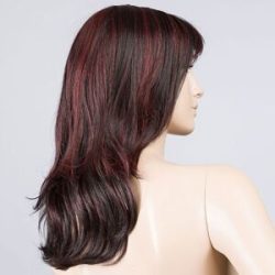 Ellen Wille Hairpower Kunsthaarperücke Flash Mono Part aubergine rooted
