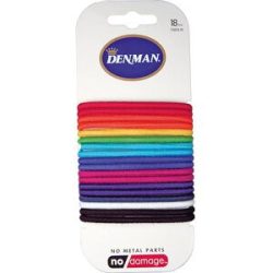Denman Rubbers Zopfgummis Bunt