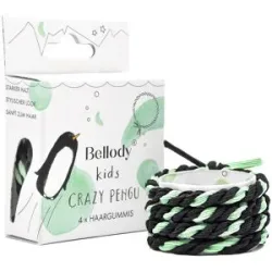 4 Stück Bellody Kids Crazy Pengu Haargummis