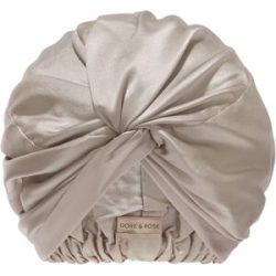 Dore & Rose Premium Silk Bonnet Taupe