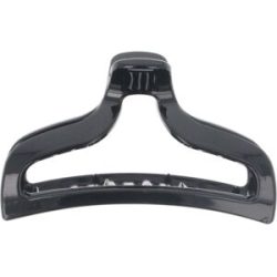 Solida Haarklammer 9,5 cm schwarz shiny