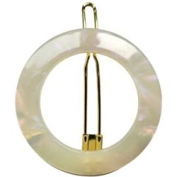 BACHCA Seashell Round Hairclip
