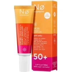 50ml Nø Cosmetics safe tøday Glowy Sunfluid LSF 50+