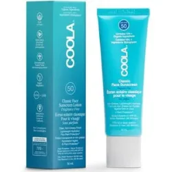50ml Coola Classic SPF 50 Face Lotion Fragrance-Free