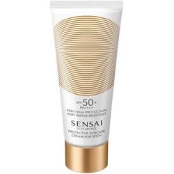 SENSAI SILKY BRONZE Protective Suncare Cream for Body SPF 50+ 150 ml