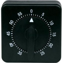 Efalock Kurzzeitwecker Schwarz
