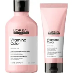 500ml L'Oréal Professionnel Paris Serie Expert Vitamino Color Care Duo Set (Shampoo 300ml + Conditioner 200ml)